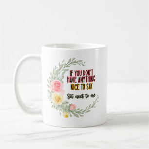 Wenn Sie nichts Schönes haben, sich neben Kaffeetasse