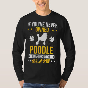 Wenn Sie noch nie Besitzer sind, schließen Sie den T-Shirt