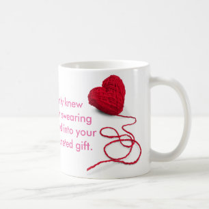 Wenn Sie nur wussten, wie viel schwörend herein Kaffeetasse