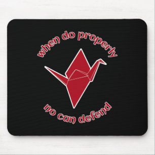 Wenn Sie richtig arbeiten, kann kein Krantyp verte Mousepad