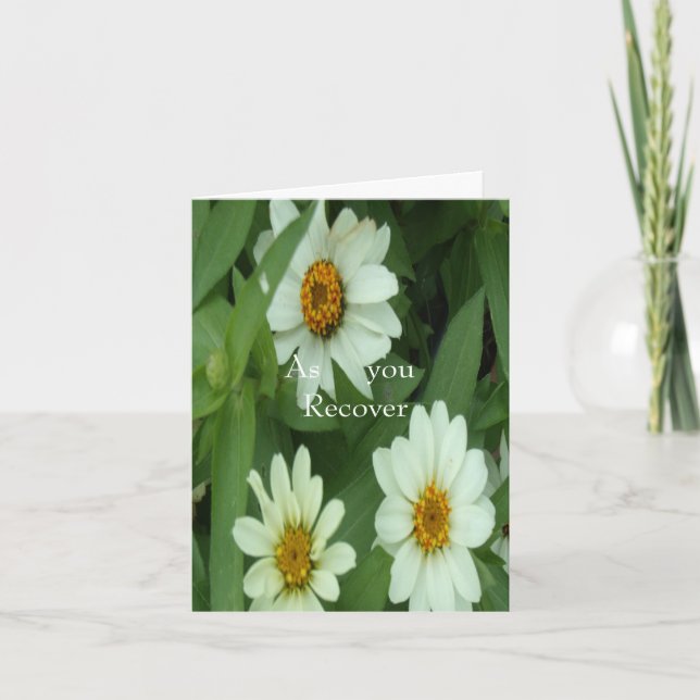 Wenn Sie sich erholen Karte (Vorderseite)