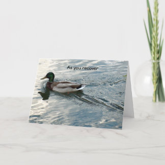 Wenn Sie sich erholen Karte