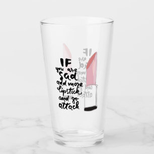 Wenn Sie traurig sind, addieren Sie mehr Glas