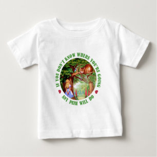 WENN SIE TUN, NICHT WO SIE GEHEN, TUT JEDER BABY T-SHIRT