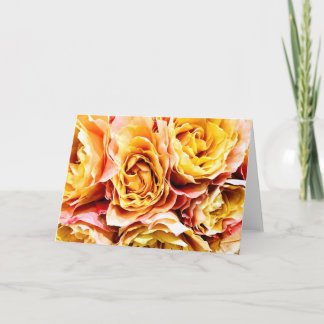 Wenn Sonnenuntergänge Rosen wären <Blank Note Card Dankeskarte