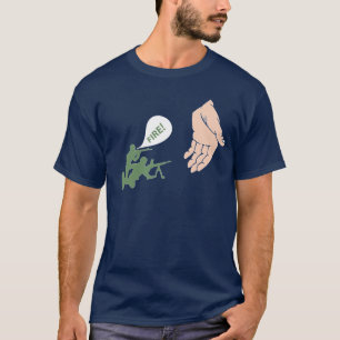 Wenn Spielzeug-Soldat-Angriff T-Shirt