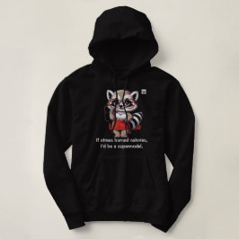 Wenn Stress Kalorien verbrannt Hoodie