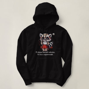 Wenn Stress Kalorien verbrannt Hoodie