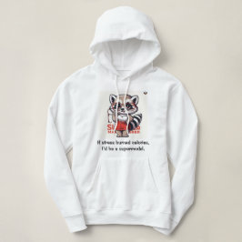 Wenn Stress Kalorien verbrannt Hoodie