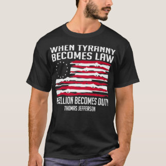Wenn Tyrannei zu einer Wiederauferstehung des Gese T-Shirt
