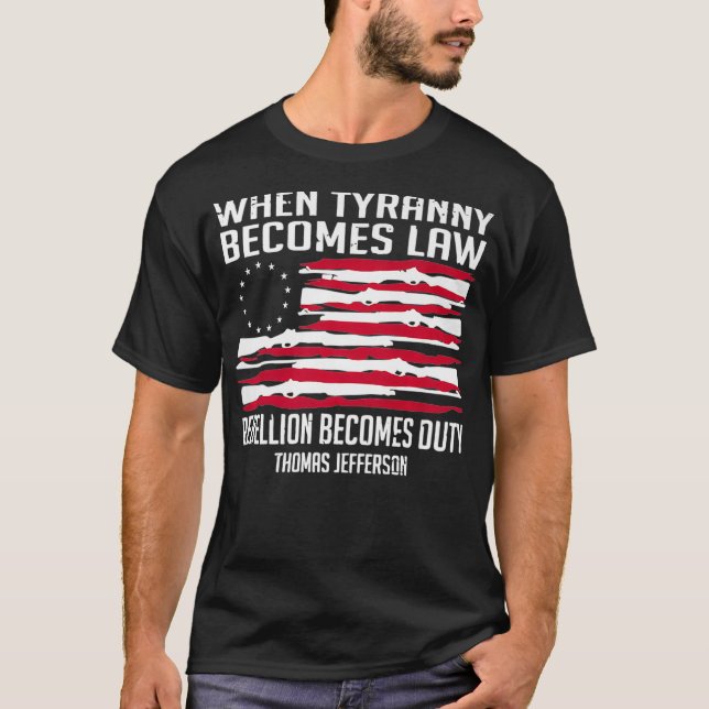 Wenn Tyrannei zu einer Wiederauferstehung des Gese T-Shirt (Vorderseite)