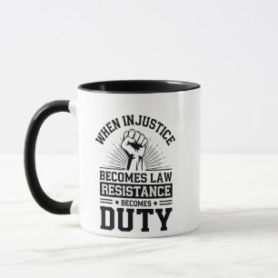 Wenn Ungerechtigkeit Rechtswiderstand wird zur Pfl Tasse