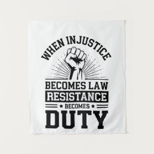 Wenn Ungerechtigkeit Rechtswiderstand wird zur Pfl Wandteppich