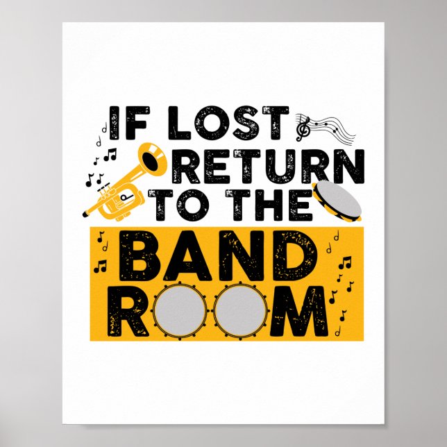 Wenn verloren gehen Rückkehr zu Band Drumline Marc Poster (Vorne)