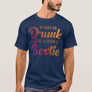 Wenn verloren oder betrunken, bitte zurück zu Best T-Shirt