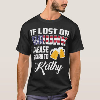Wenn verloren oder Betrunken, kehren Sie bitte zu  T-Shirt