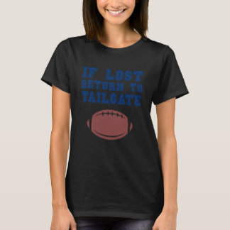 Wenn verloren, zurück zum Tailgate White Tailgatin T-Shirt