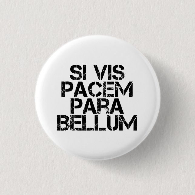 wenn vis pacem para bellum button (Vorderseite)