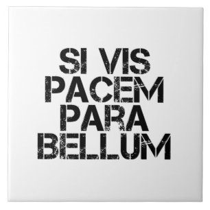 wenn vis pacem para bellum fliese