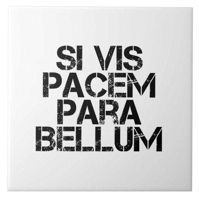 wenn vis pacem para bellum fliese (Vorderseite)