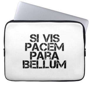 wenn vis pacem para bellum laptopschutzhülle