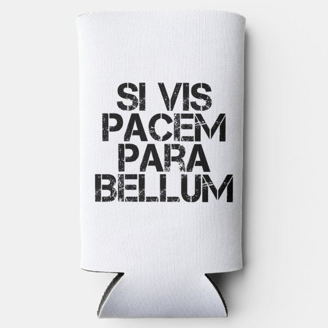 wenn vis pacem para bellum selters dosenkühler (Vorderseite)