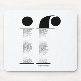 Wenn von Rudyard Kipling Mousepad