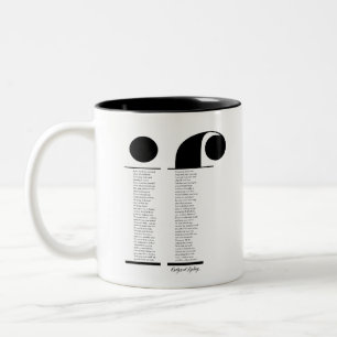 Wenn von Rudyard Kipling Zweifarbige Tasse
