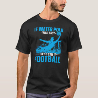 Wenn Wasser Polo leicht T - Shirt war