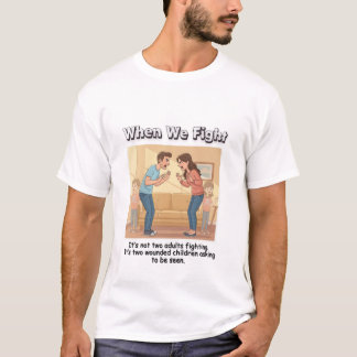 Wenn wir kämpfen – es sind zwei verletzte Kinder,  T-Shirt