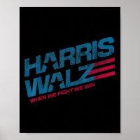 Wenn wir kämpfen, gewinnen wir Kamala Harris Cat L