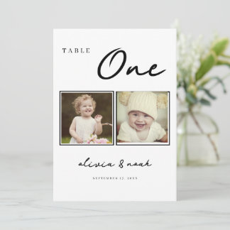 Wenn wir Tischkarten zur Hochzeit waren, Tischnumm Einladung