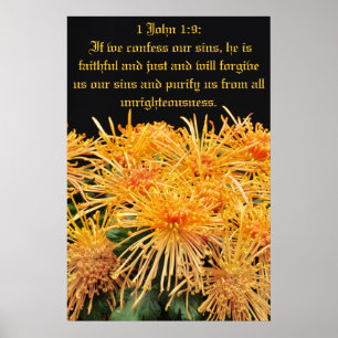 Wenn wir unsere Sünden gestehen Poster