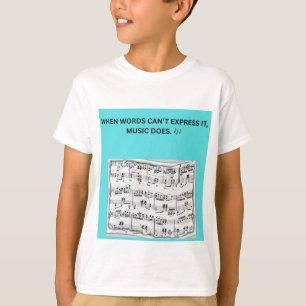 WENN WORTE ES NICHT AUSDRÜCKEN KÖNNEN, TUT ES DIE T-Shirt