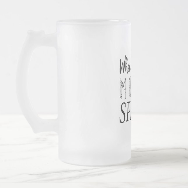 WENN WÖRTER MUSIKSPRECHE VERSAGT HABEN MATTGLAS BIERGLAS (Links)