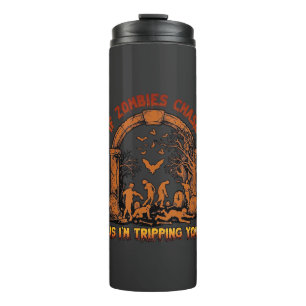 Wenn Zombies uns jagen, stolpere ich über Friedhof Thermosbecher