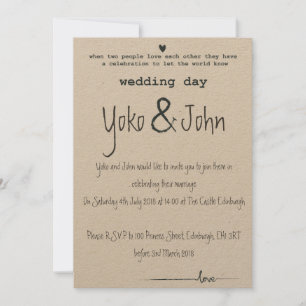 Wenn zwei Menschen einander Liebe Einladung