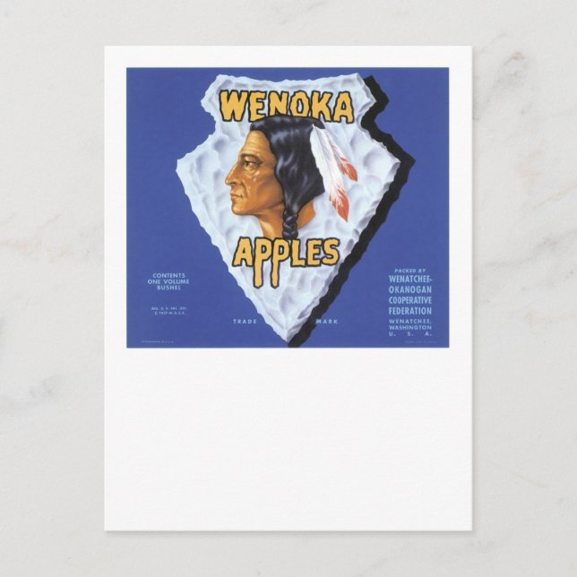 Wenoka Apples Postkarte (Vorderseite)