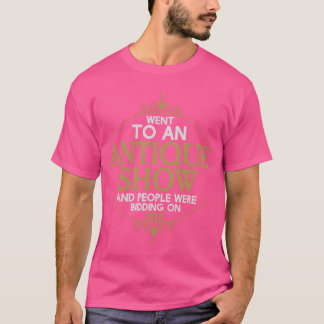 Wento Eine Antiquitätenshow Leute bieten Mädchen T-Shirt