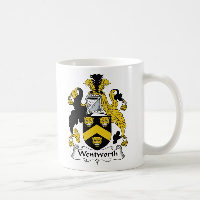 Wentworth-Familienwappen Kaffeetasse (Rechts)