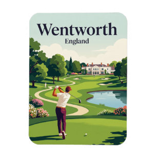 Wentworth Golf Club, England Magnet