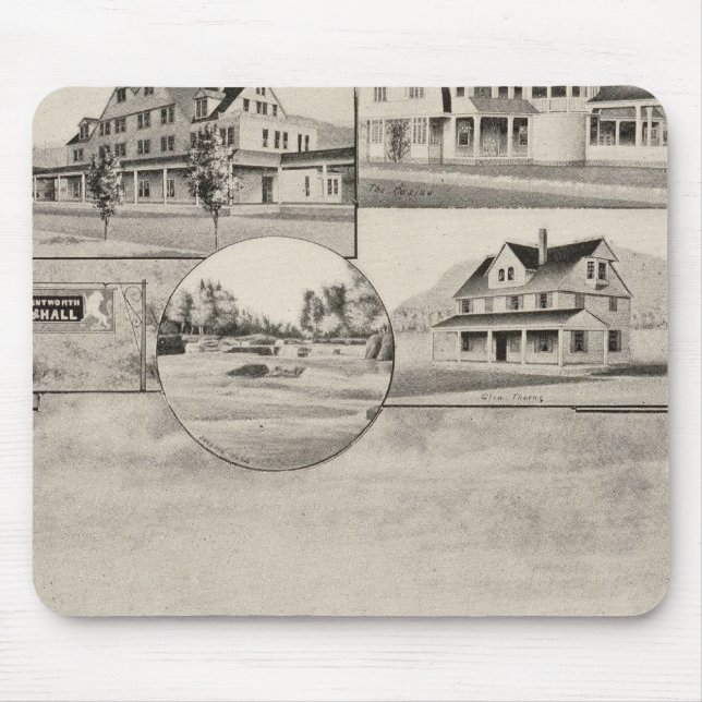 Wentworth Hall, Hütten Mousepad (Vorne)