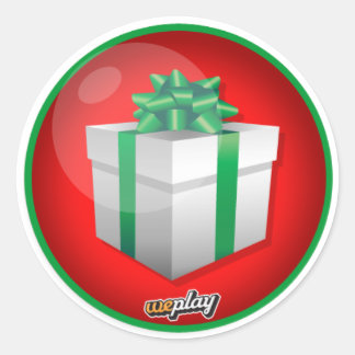 Weplay Props Serie 1 - Geschenkt Runder Aufkleber