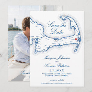 Wequassett Resort Hochzeit Save the Date