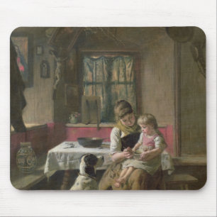 Wer Abendessen ist es? Mousepad