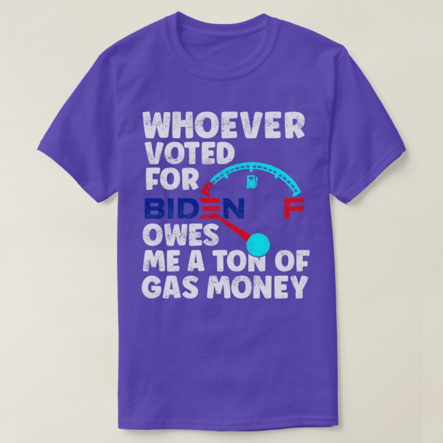 Wer auch immer gestimmt hat, schuldet mir ein Tonn T-Shirt (Design vorne)