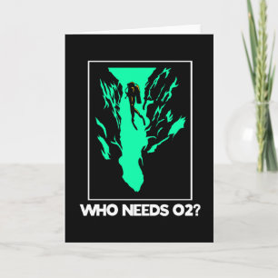 Wer braucht 02 Tauchen Schwimmen Karte