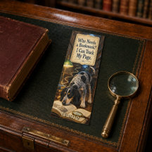 Wer braucht einen blauen Tick Hound mit Lesezeiche