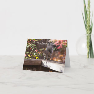 Wer da ist und an Ihre Karte denkt