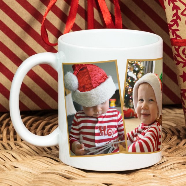 Wer den Weihnachtsmann braucht, wenn du Oma-Foto G Kaffeetasse (Von Creator hochgeladen)